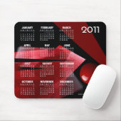 Tapis De Souris Calendrier de l'abrégé sur 2011 équilibre (Avec souris)