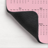 Tapis De Souris Calendrier de l'année complète 2025 (Coin)