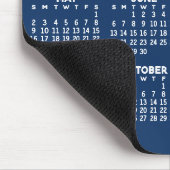 Tapis De Souris Calendrier de l'année complète - horizontal (Coin)