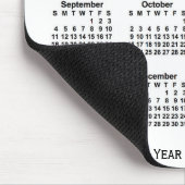 Tapis De Souris Calendrier de l'année scolaire blanche 2033-2034 p (Coin)
