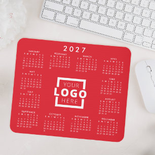 Tapis De Souris Calendrier d'entreprise personnalisé avec logo d'e