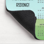 Tapis De Souris Calendrier d'équitation 2025 (Coin)