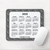 Tapis De Souris Calendrier des diamants noirs 2035 par Janz (Avec souris)