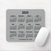 Tapis De Souris Calendrier des Grey de Bataillon 2025 par Janz Mou (Avec souris)