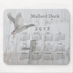Tapis De Souris Calendrier des oiseaux 2013