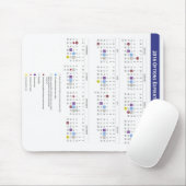 Tapis De Souris Calendrier d'expiration d'option de capitaux (Avec souris)