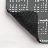 Tapis De Souris Calendrier d'impression gros charbon de bois 2023  (Coin)