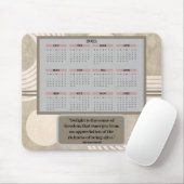 Tapis De Souris Calendrier et devis Mousepad (Avec souris)