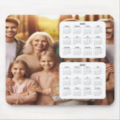 Tapis De Souris Calendrier familial de deux ans 2025 - 2026 (Devant)