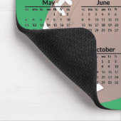 Tapis De Souris Calendrier Football 2025 (Coin)