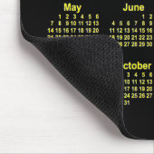 Tapis De Souris Calendrier jaune néon 2023 par Janz (Coin)
