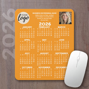Tapis De Souris Calendrier - logo, photo, contact professionnel -