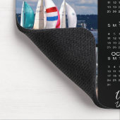 Tapis De Souris Calendrier moderne 2023 3 Script photo personnalis (Coin)