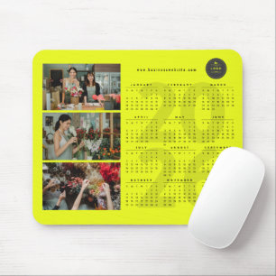 Tapis De Souris Calendrier Moderne 2026 Nouvel An Minimaliste 3 Ph