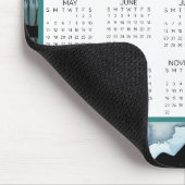 Tapis De Souris Calendrier Mountain View (Coin)