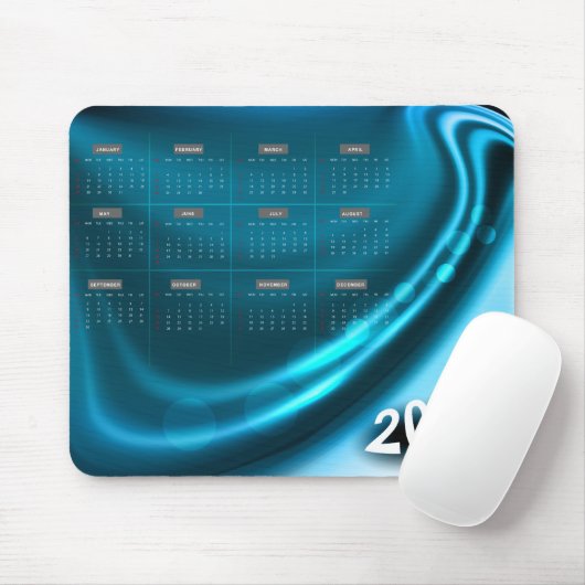 Tapis De Souris Calendrier Mousepad 2013 1 (Avec souris)