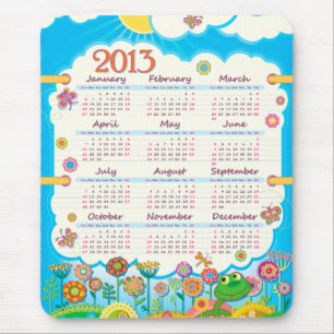 Tapis De Souris Calendrier Mousepad 2013 3