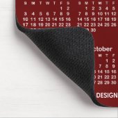 Tapis De Souris Calendrier noir et blanc Promotionnel (Coin)