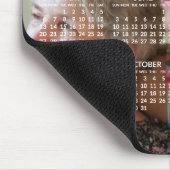 Tapis De Souris Calendrier personnalisé 2018 Mousepads Ajouter pho (Coin)