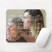 Tapis De Souris Calendrier personnalisé 2018 Mousepads Ajouter pho (Avec souris)