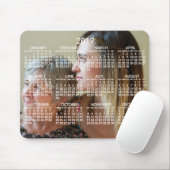 Tapis De Souris Calendrier personnalisé 2019 Mousepads Ajouter pho (Avec souris)