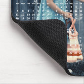 Tapis De Souris Calendrier photo de la souris de souris 2025 (Coin)