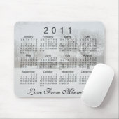 Tapis De Souris Calendrier Scénique 2011 (Avec souris)