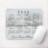 Tapis De Souris Calendrier Scénique 2012 (Avec souris)