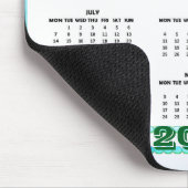 Tapis De Souris Calendrier simple et mignon 2025 Mousepad (Coin)