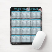Tapis De Souris Calendrier sur un Mousepad (Avec souris)