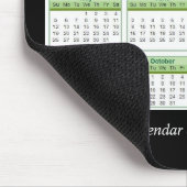 Tapis de souris Calendrier Vert Forêt Tropicale 20 (Coin)