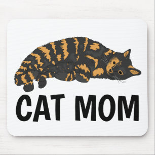 Tapis De Souris Calico Cat Maman Mousepads