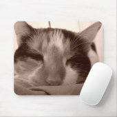 Tapis De Souris Calico Cat Mousepad (Avec souris)