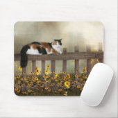 Tapis De Souris Calico kitty cat (Avec souris)
