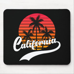 Tapis de souris California Retro Sunset