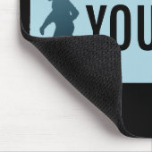 Tapis De Souris California Sasquatch License Plate (Coin)