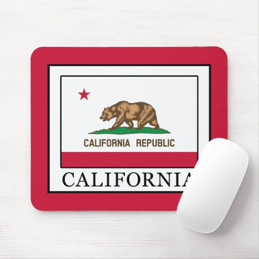 Tapis De Souris Californie (Avec souris)