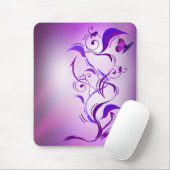 Tapis De Souris Caliope Mousepad (pourpre/bleu) (Avec souris)