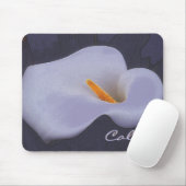 Tapis De Souris Calla Lily Illustration Mousepad (Avec souris)