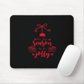 Tapis De Souris Calligraphie De Noël - Cette Saison (Avec souris)