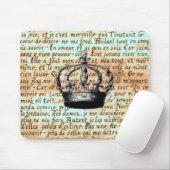 Tapis De Souris Calligraphie Mousepad de couronne (Avec souris)