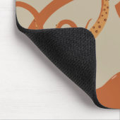 Tapis De Souris Calmar géant Mousepad de vecteur (Coin)