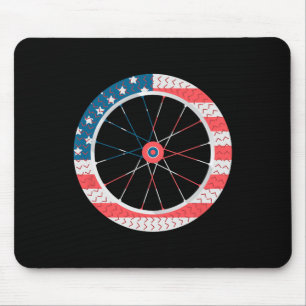 Tapis De Souris Calmer Le Quatre Juillet Drôle Patriote 4 Juillet