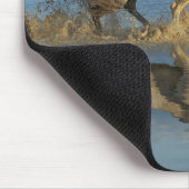 Tapis De Souris Camargue, Chevaux et réflexion, Sud de la France (Coin)