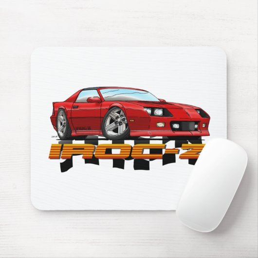 Tapis De Souris CAMARO_IROC_Z_red (Avec souris)