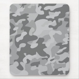 Tapis De Souris Camas militaire gris ardoise gris côtier argenté