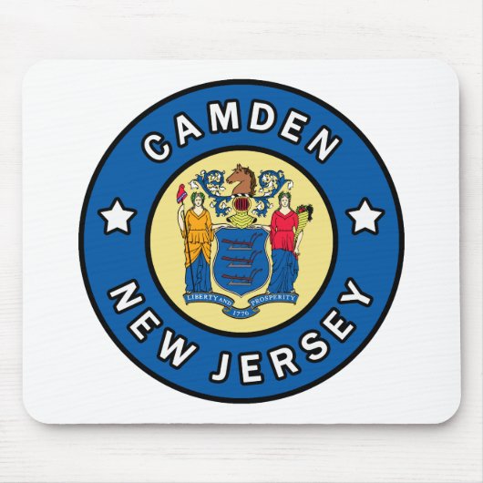 Tapis De Souris Camden New Jersey (Devant)