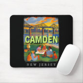 Tapis De Souris Camden New Jersey Nj Waterfront Delight Sd018 (Avec souris)