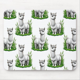 Tapis De Souris Camel llama Alpaca Design Motif