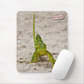 Tapis De Souris Caméléon nain (Avec souris)
